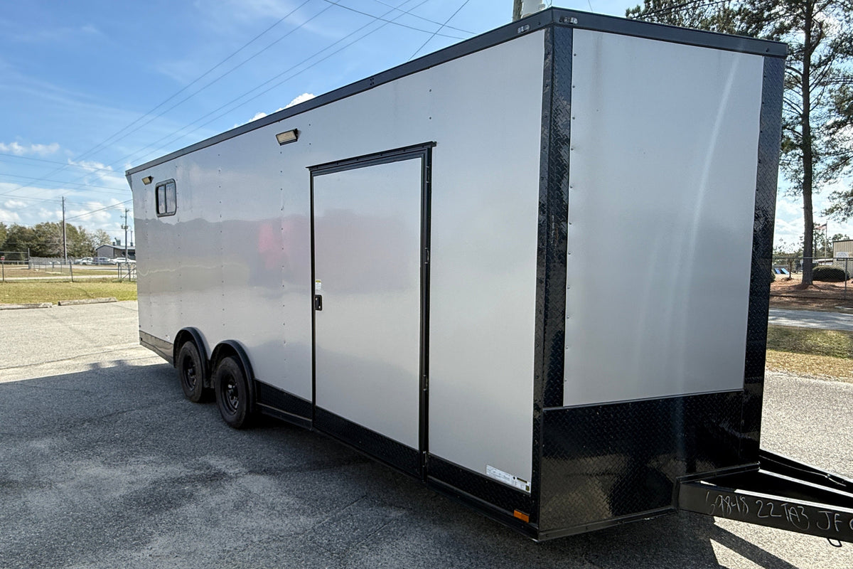 8.5X22TA Silver Race Ready Trailer photo 2