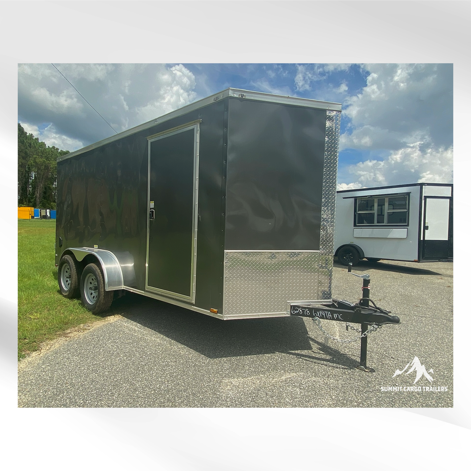 6X14TA Charcoal Standard Trailer
