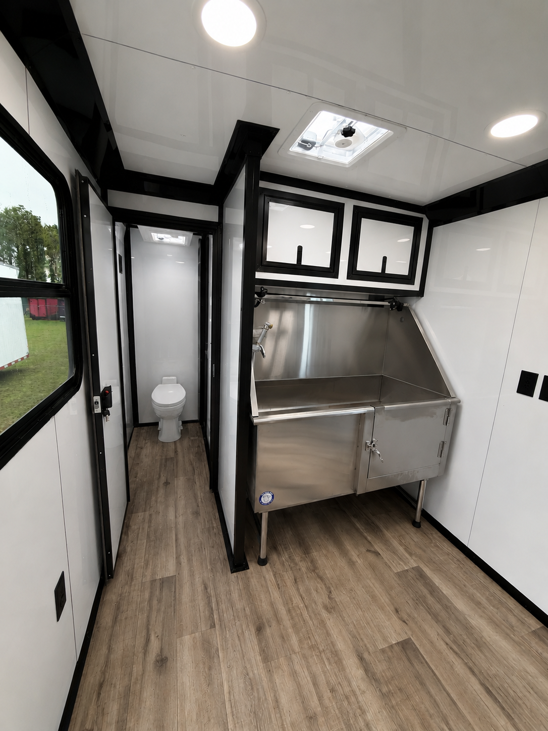 7X14TA Brandywine Dog Grooming Trailer