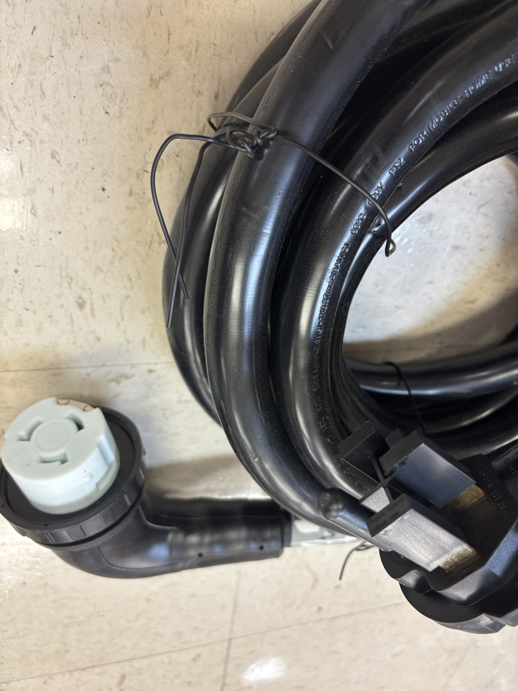 7-Way RV Trailer Plug with 6' Cord