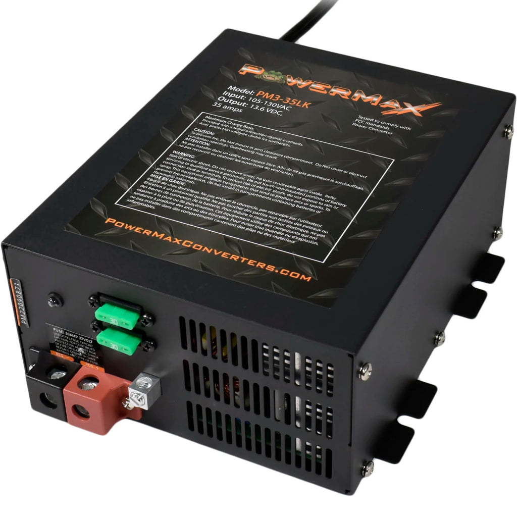 POWERMAX PM3-35LK 35 AMP 12V DC CONVERTER