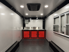 8.5X16 Red Concession Trailer