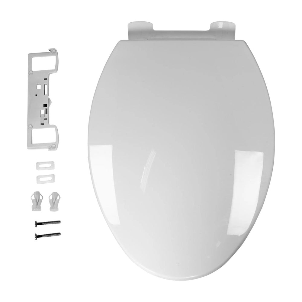 Lippert Flow Max RV Toilet Replacement Seat – White