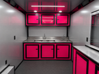 8.5X18TA Pink Concession Trailer