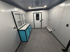 Remolque para barbacoa de 8.5x22 con puertas de ala de gaviota en venta | $28,500