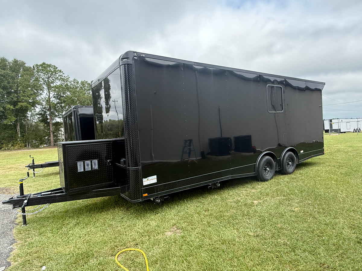 8.5x24TA3 Black Race Ready Trailer