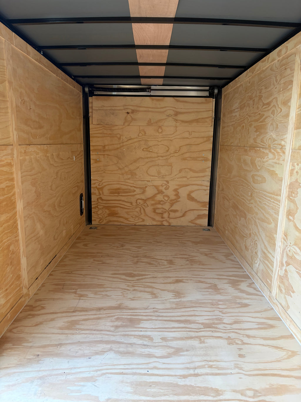 7X16TA Silver Enclosed Cargo Trailer
