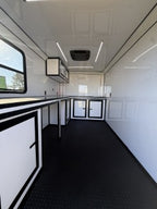 7x12TA White Splicing Trailer