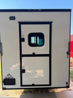 7X14TA White Concession Trailer Coffee