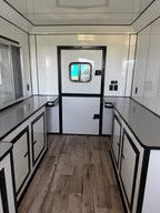 7X14TA White Concession Trailer Coffee