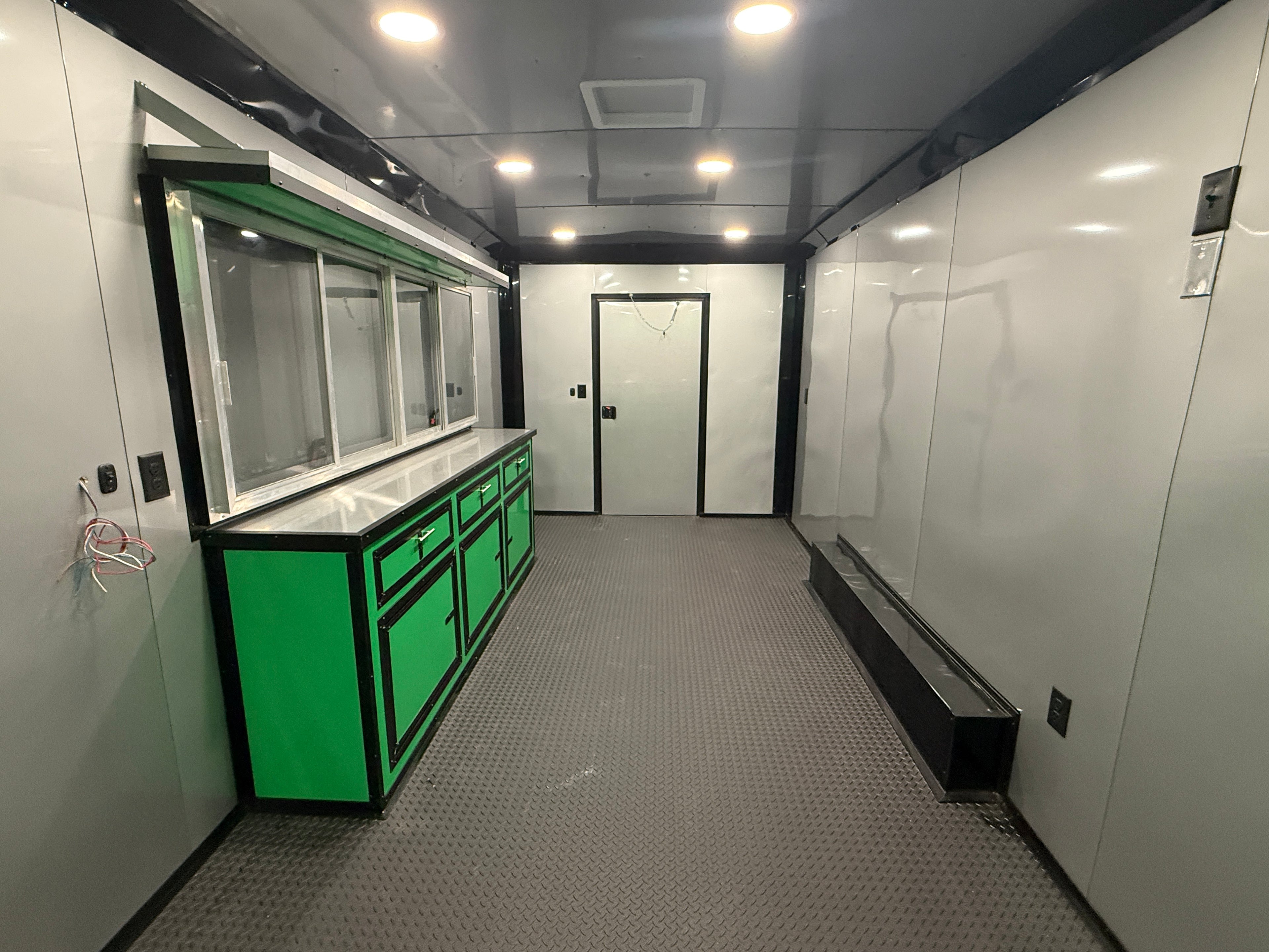 8.5X20TA3 Green Concession Trailer