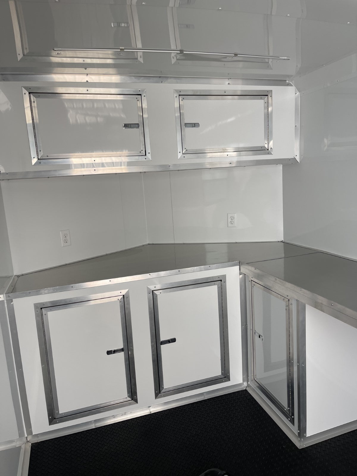 7X12TA White Splicing Trailer