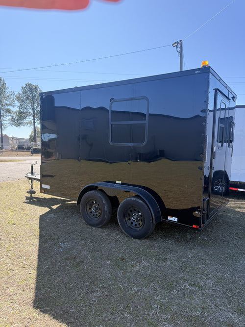 7x12 Black Fiber Splicing Trailer — image 2 of 6