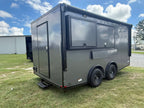 8.5x16TA Charcoal Concession Trailer