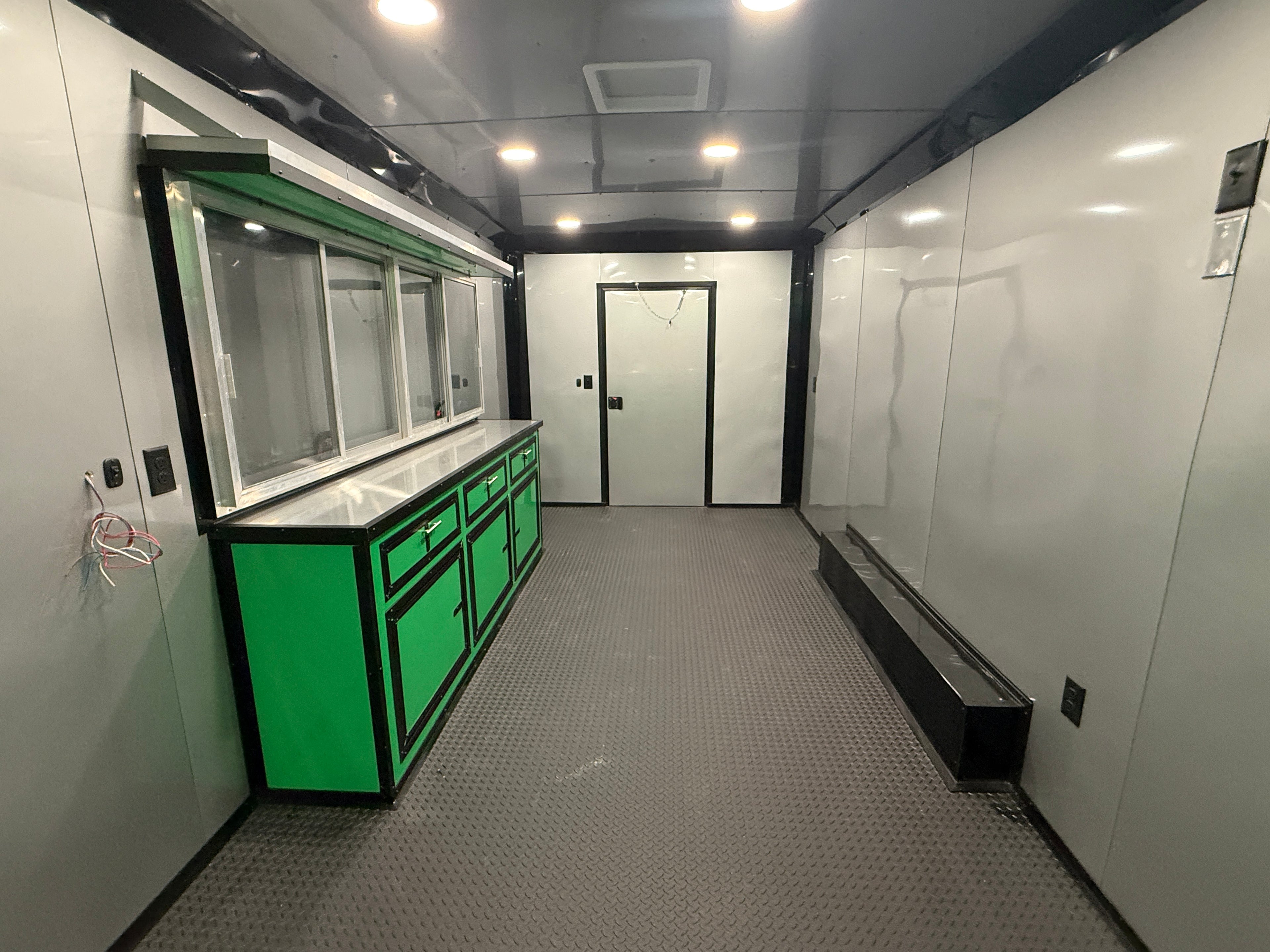8.5X20TA3 Green Concession Trailer