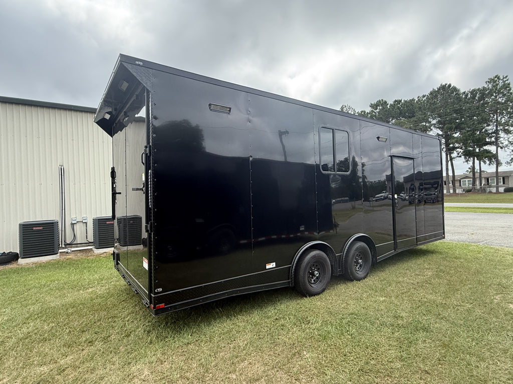 8.5x24TA3 Black Race Ready Trailer