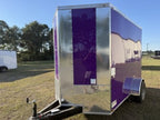 6x10SA Purple Concession Trailer