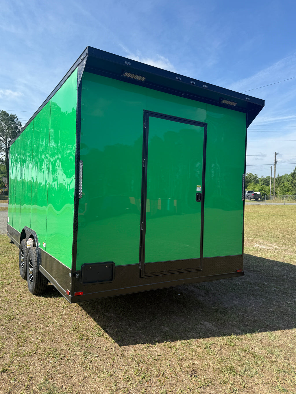 8.5X20TA3 Green Concession Trailer
