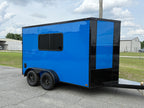7X12TA  Blue Standard Trailer