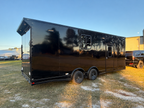 8.5x24TA  Black Race Ready Trailer | Full Bathroom