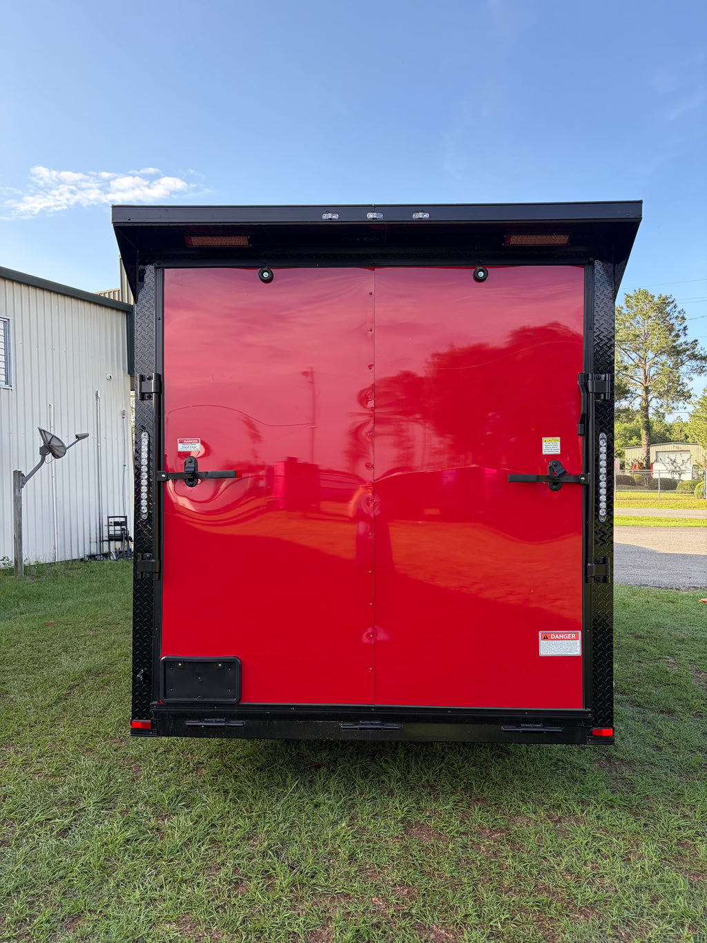 7X16TA Red Standard Trailer BOP