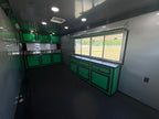 8.5X20TA3 Green Concession Trailer