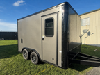 8.5x12TA Charcoal Office Trailer