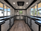 8.5X14TA Black Concession Trailer