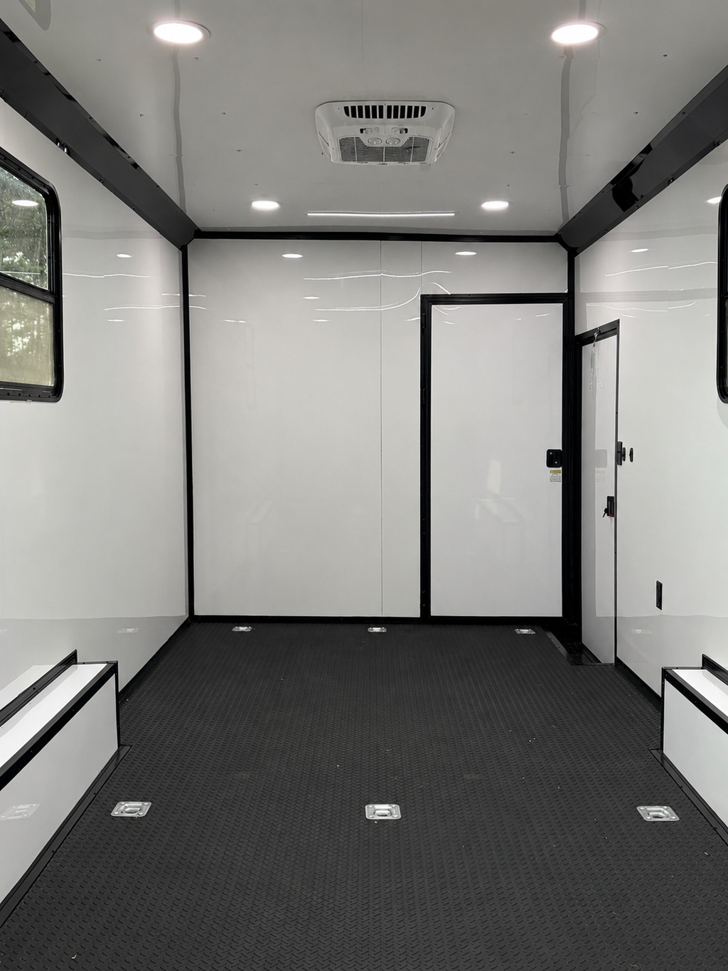 8.5X28TA Black Race Ready Trailer