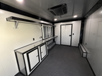 8.5X24TA  Silver Gullwing Porch Trailer