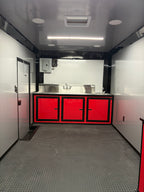 8.5X26TA Red Concession Porch Trailer
