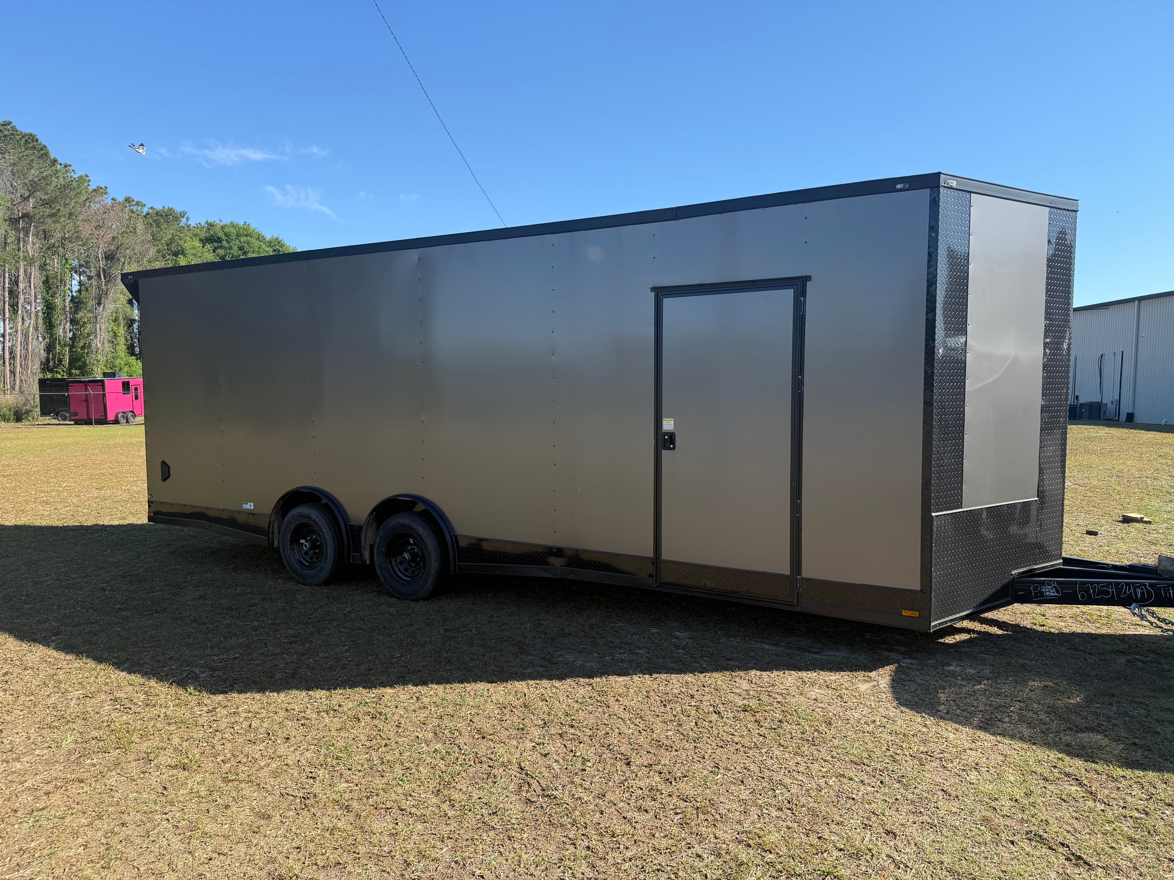 8.5X24TA Charcoal Standard Car Hauler Trailer