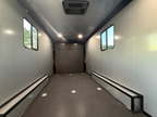 8.5x24TA  Black Race Ready Trailer | Full Bathroom