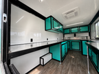 8.5X16TA Teal Concession Trailer