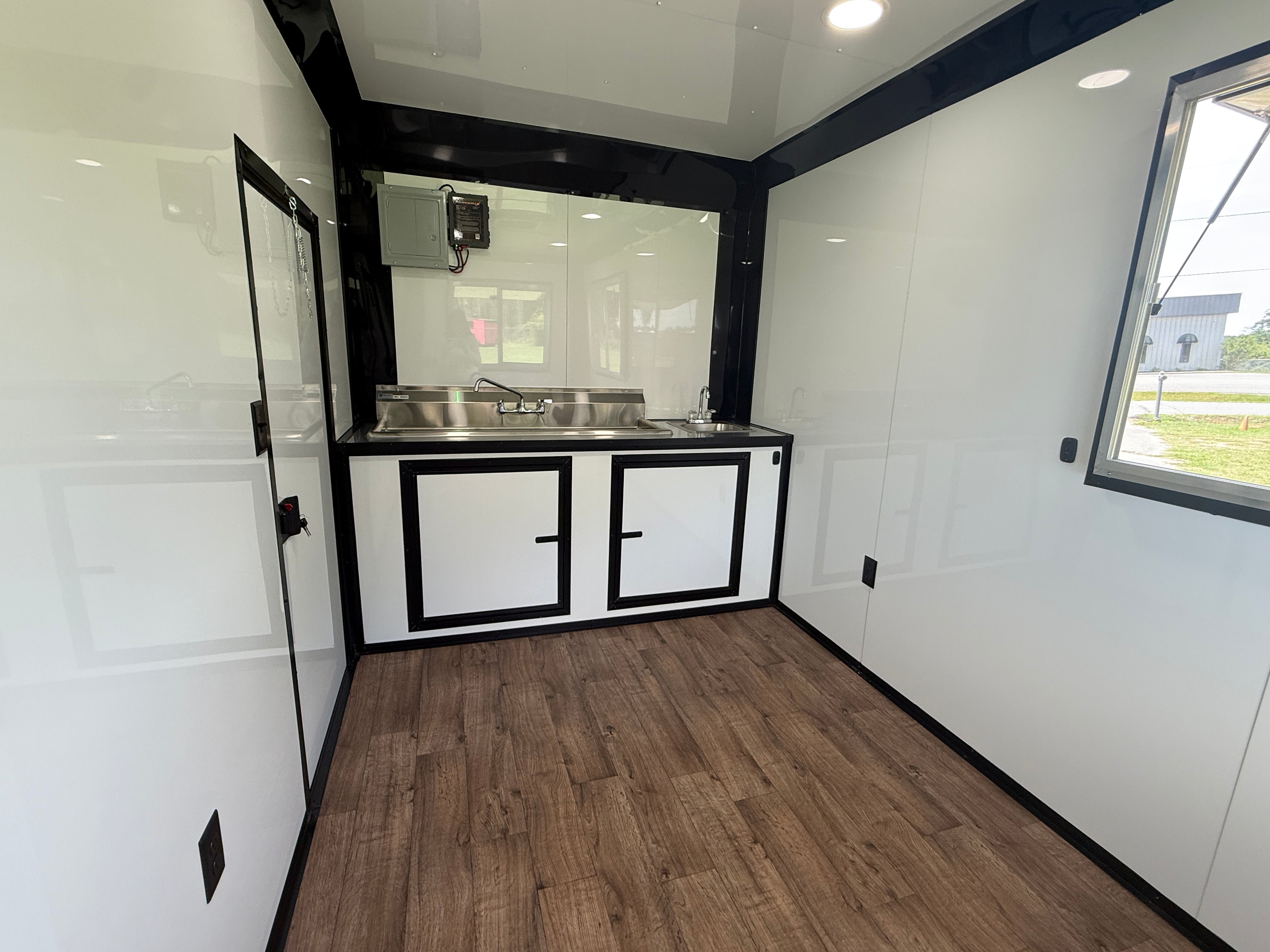 7X12TA Pink Concession Trailer