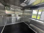 8.5X16TA White Concession Trailer