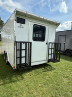 8.5X16TA White Concession Trailer