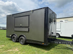 8.5X16TA Charcoal Concession Trailer