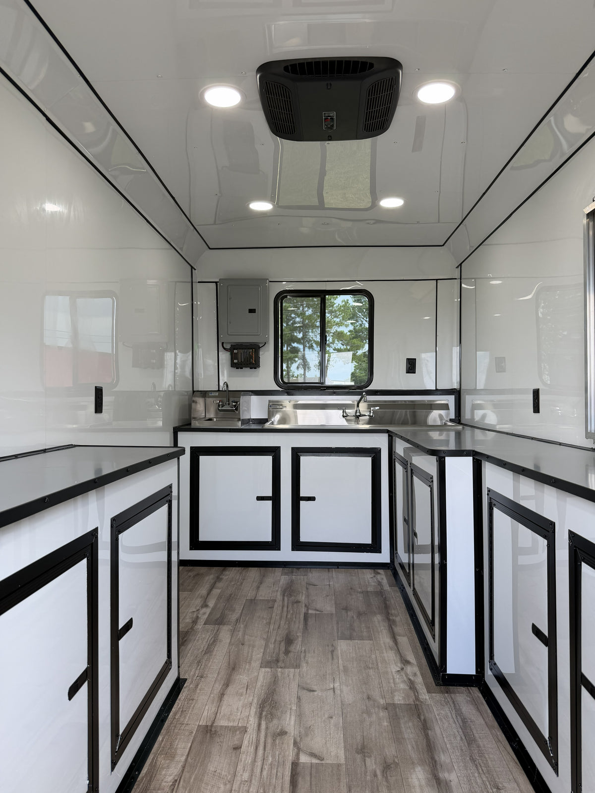 Remolque para venta de café, blanco, 7x14 | VIN 75019
