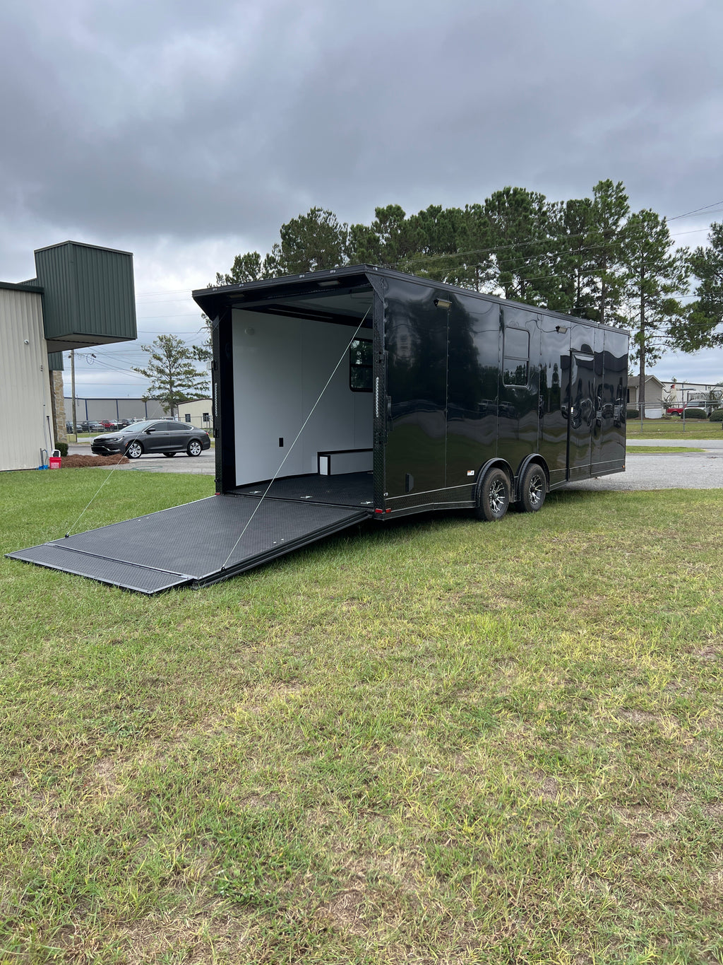 8.5X24TA Black Race Ready Trailer