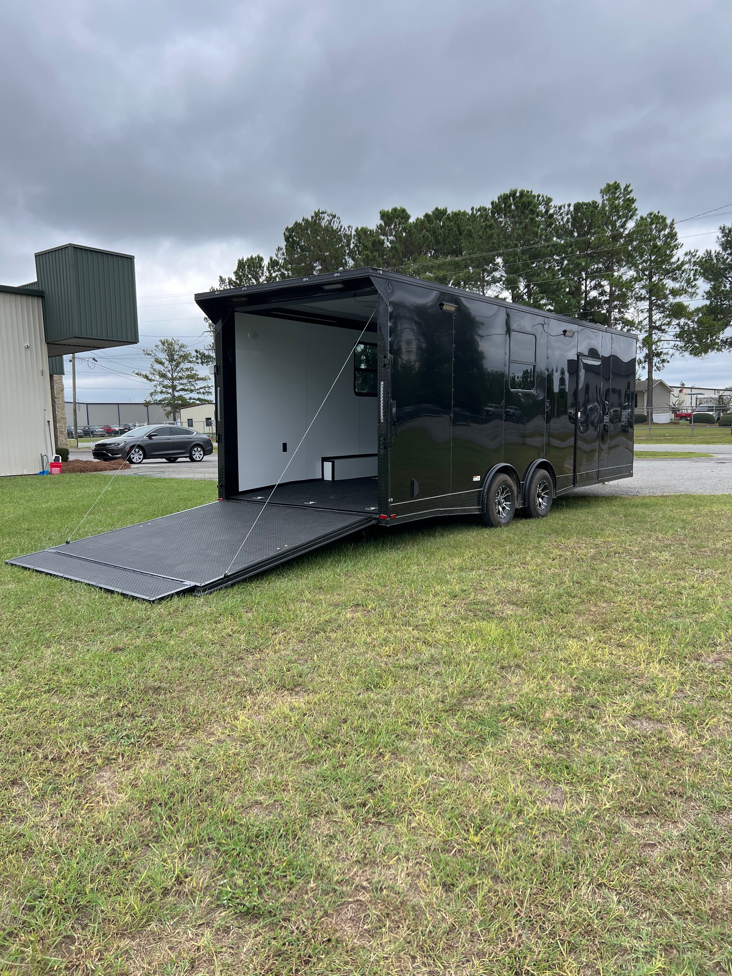 8.5X24TA Black Race Ready Trailer
