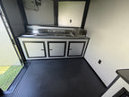 8.5X20TA Silver Concession Porch Trailer