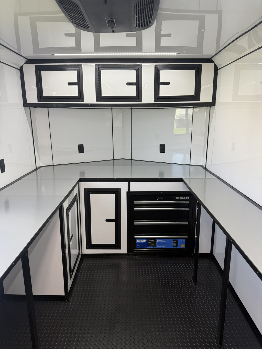 7X12TA Black Splicing Trailer