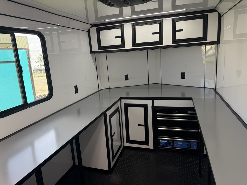 7X12TA Black Splicing Trailer
