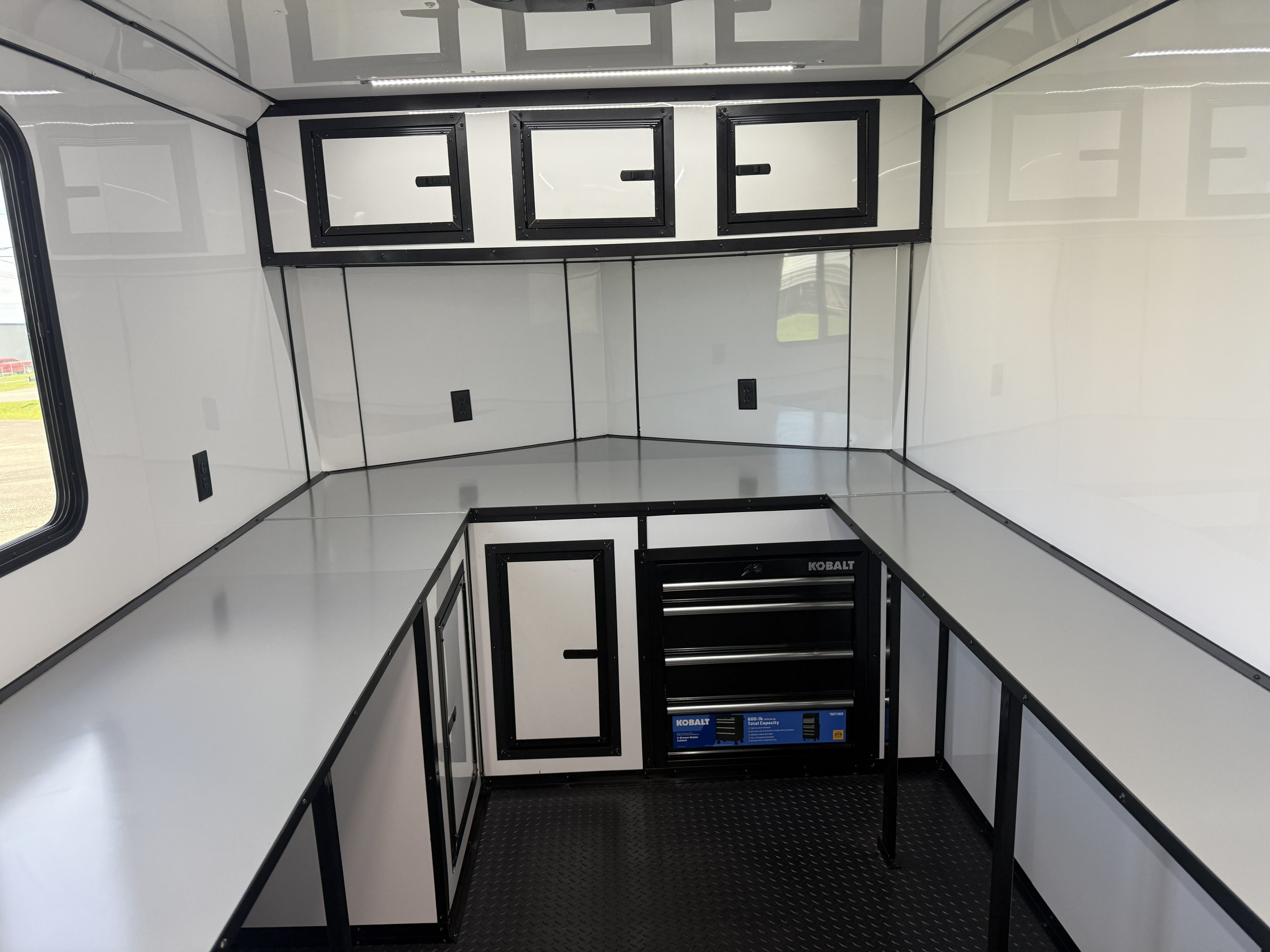 7X12TA Black Splicing Trailer