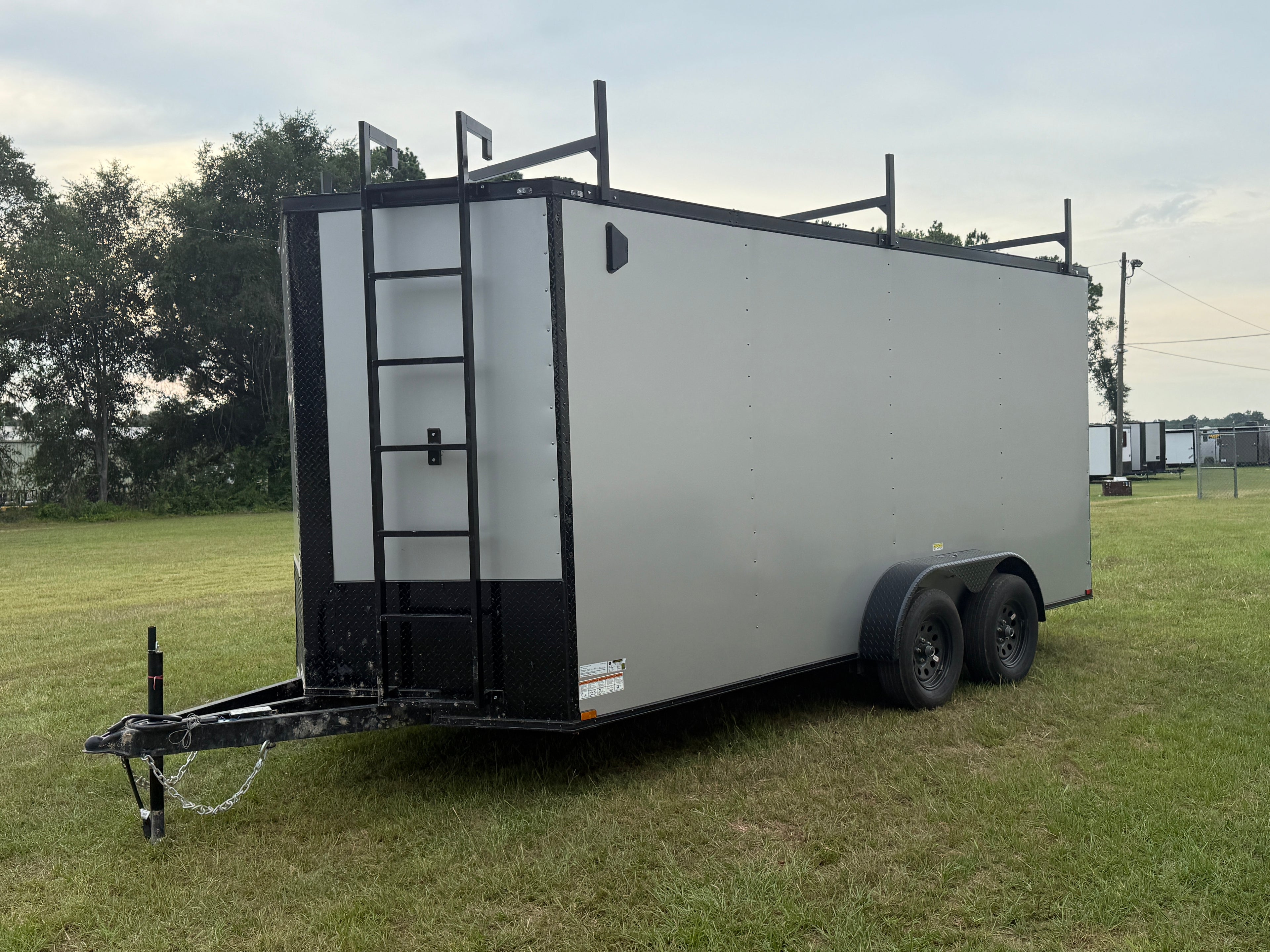 7X16TA Silver Standard Work Trailer