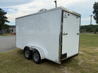 6X14TA White RC Office Trailer