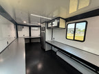 8.5X22TA White Office Trailer