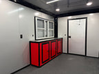 8.5X26TA Red Concession Porch Trailer