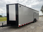 8.5X28TA3 Silver Standard Car Hauler Trailer